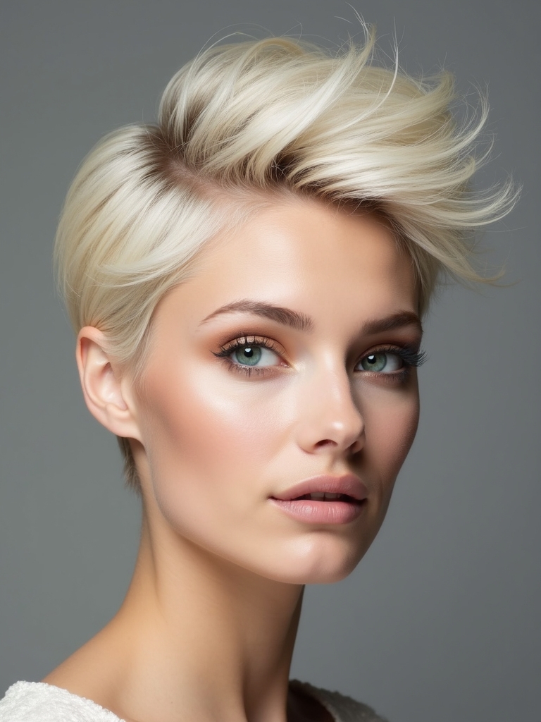 effortless chic pixie updos