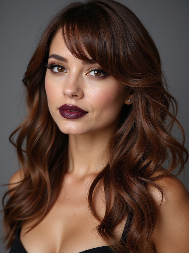 effortless layered sweeping sidefringe