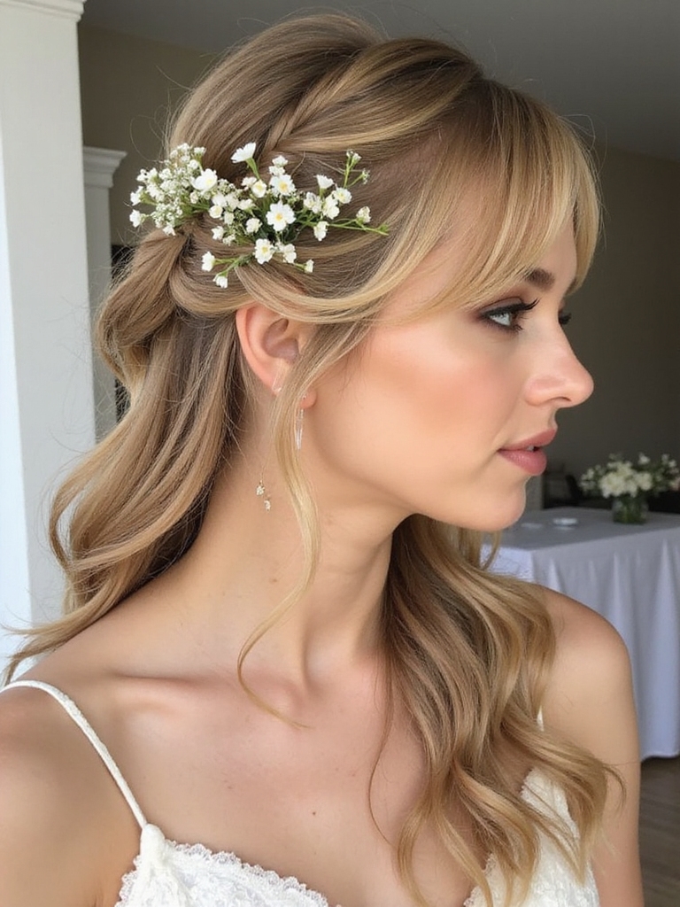 effortless messy side braid