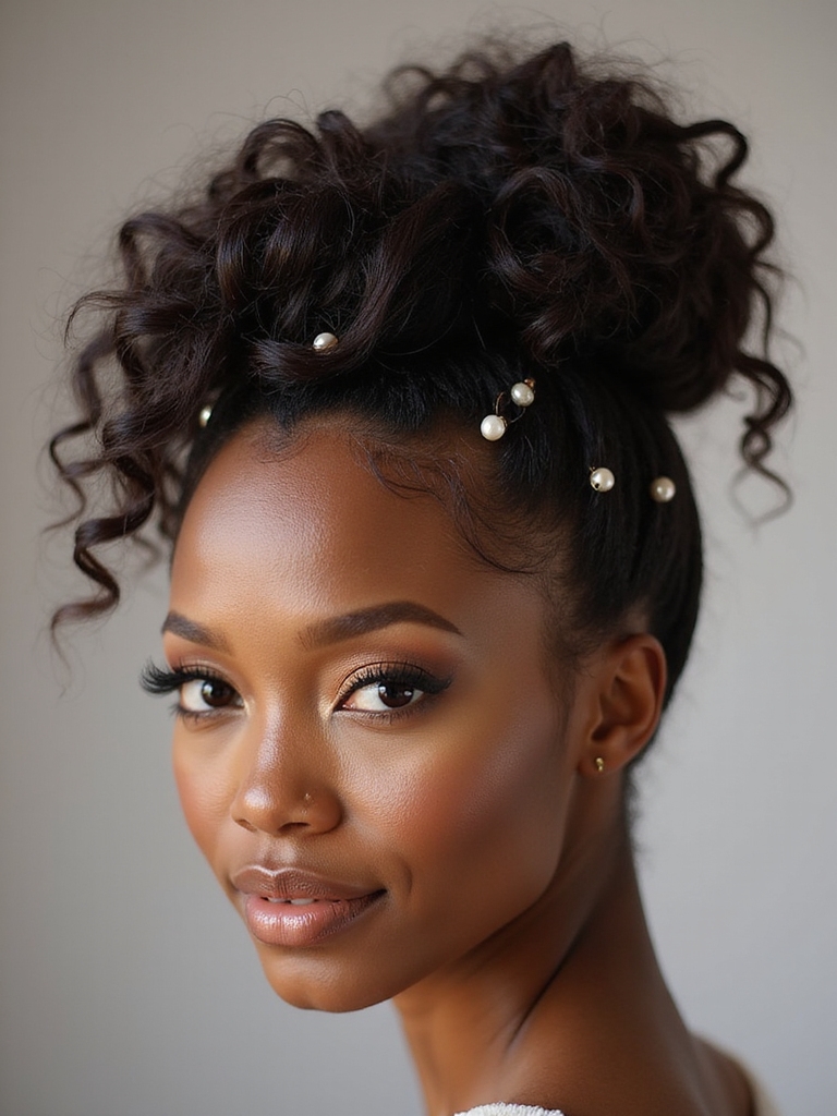 effortless romantic textured messy