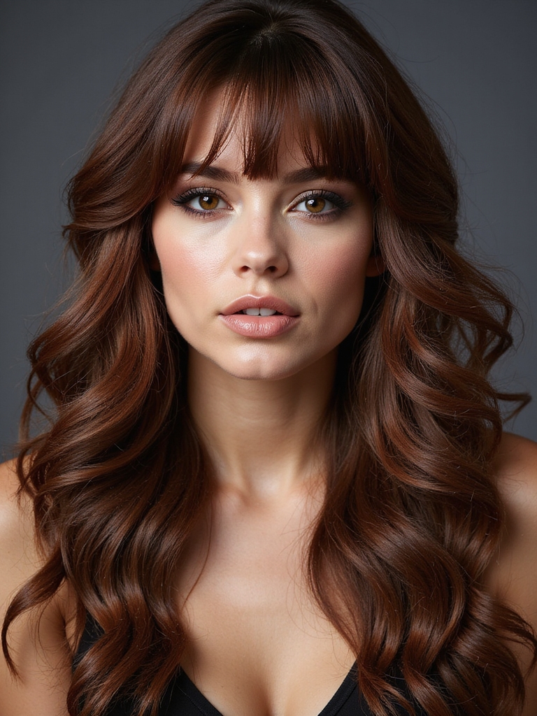 enhance natural waves gently