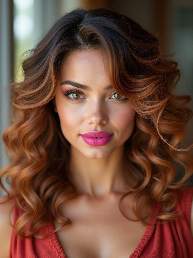 face framing highlights boost volume