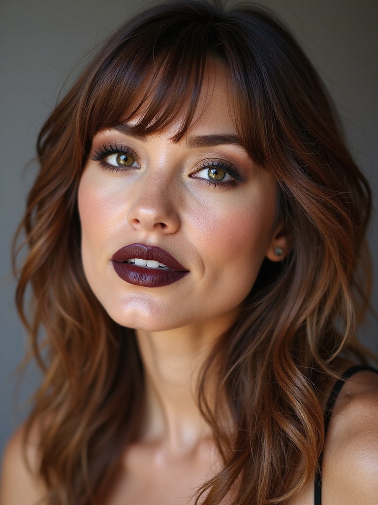 face shaping texture aware bangs