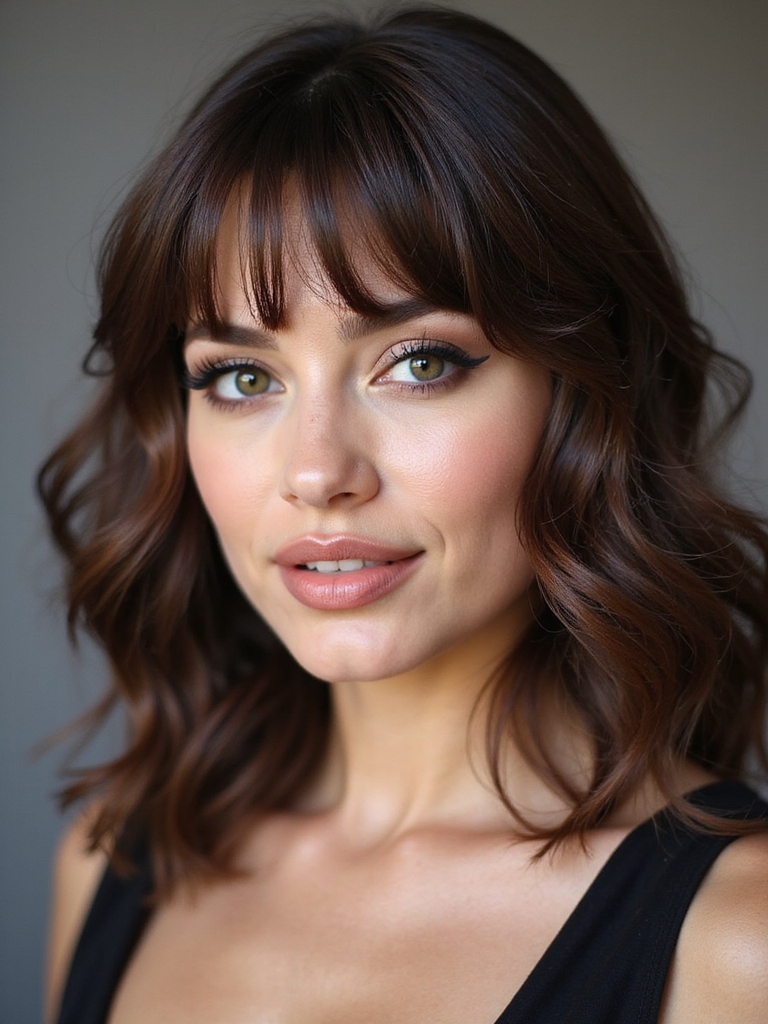fine to medium airy fringe