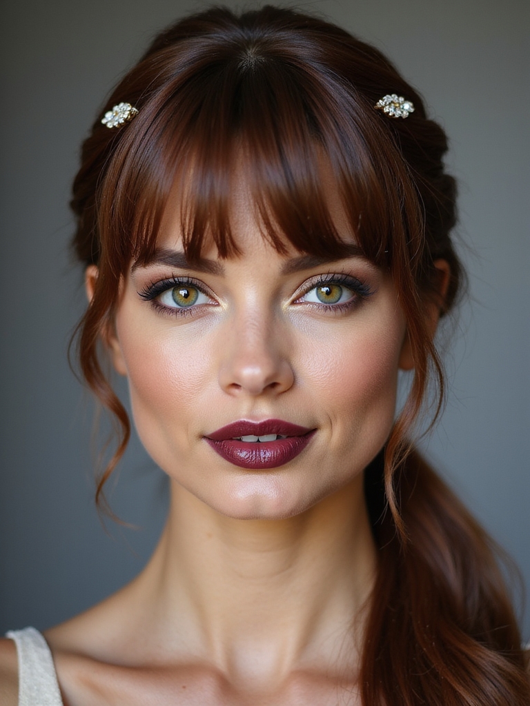 fringe enhancing accessories and updos