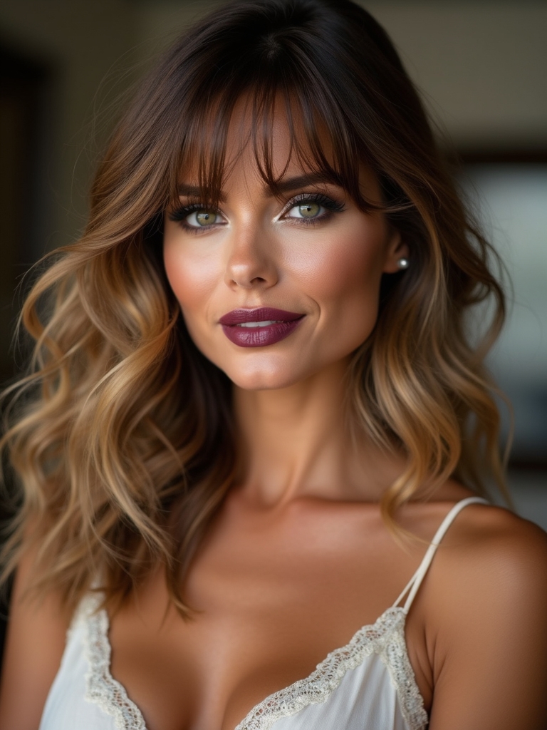 from full bangs to wispy