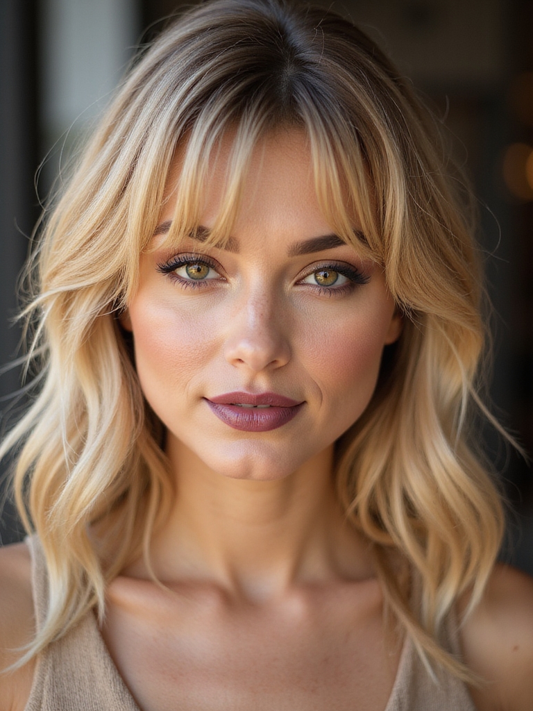 gentle heat free bangs styling
