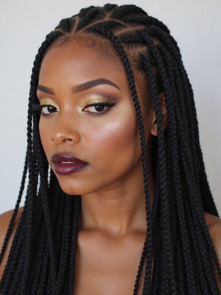 geometric triangular part braids