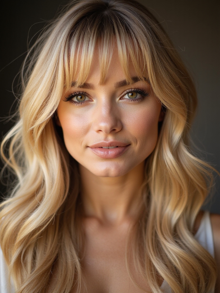 golden blonde tailored undertones