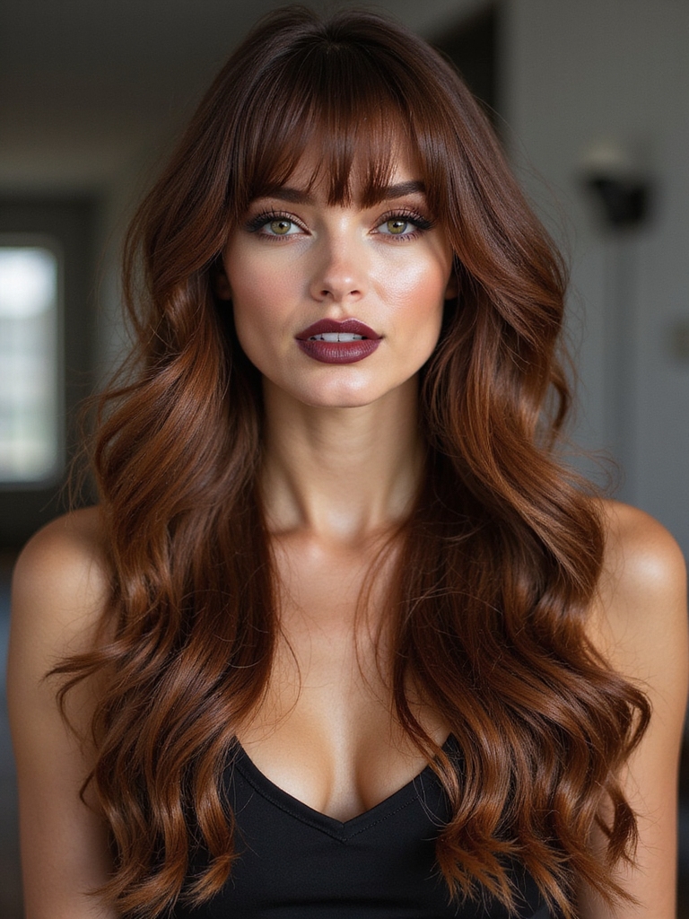grown out bangs soft transitions