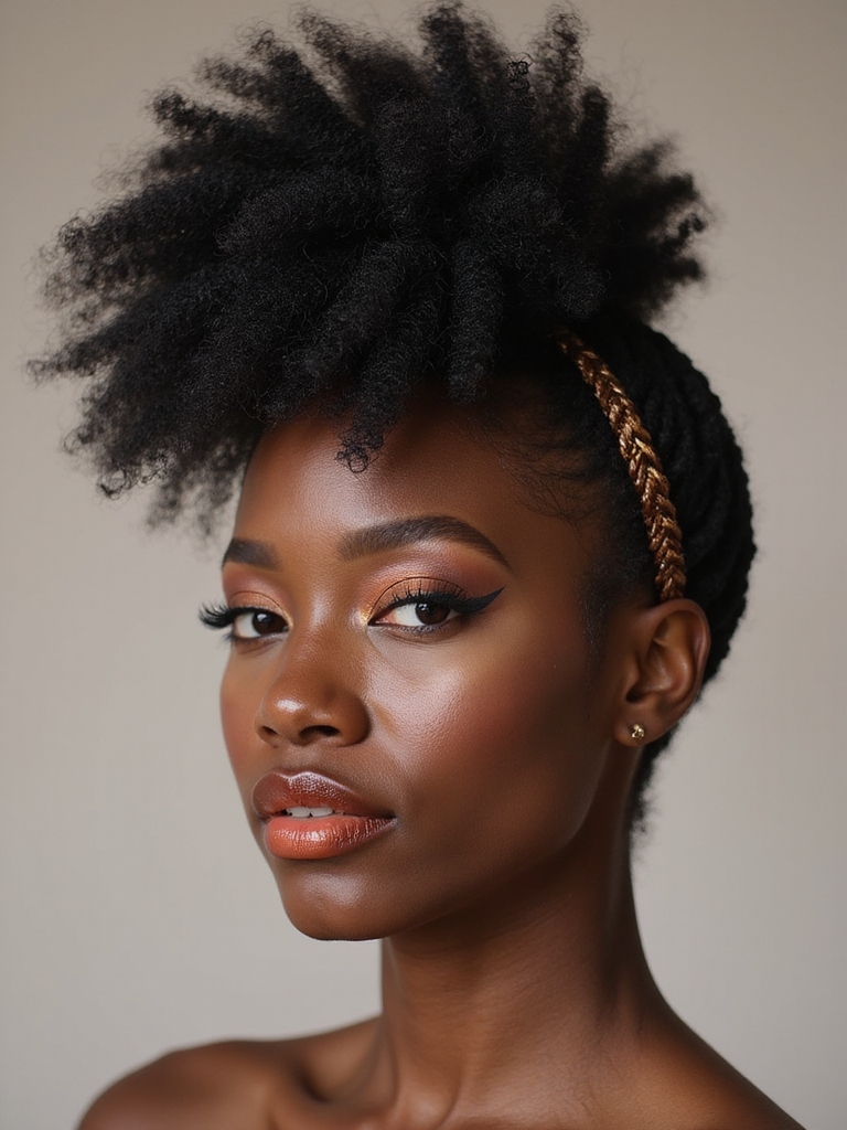 halo braid crowns curls