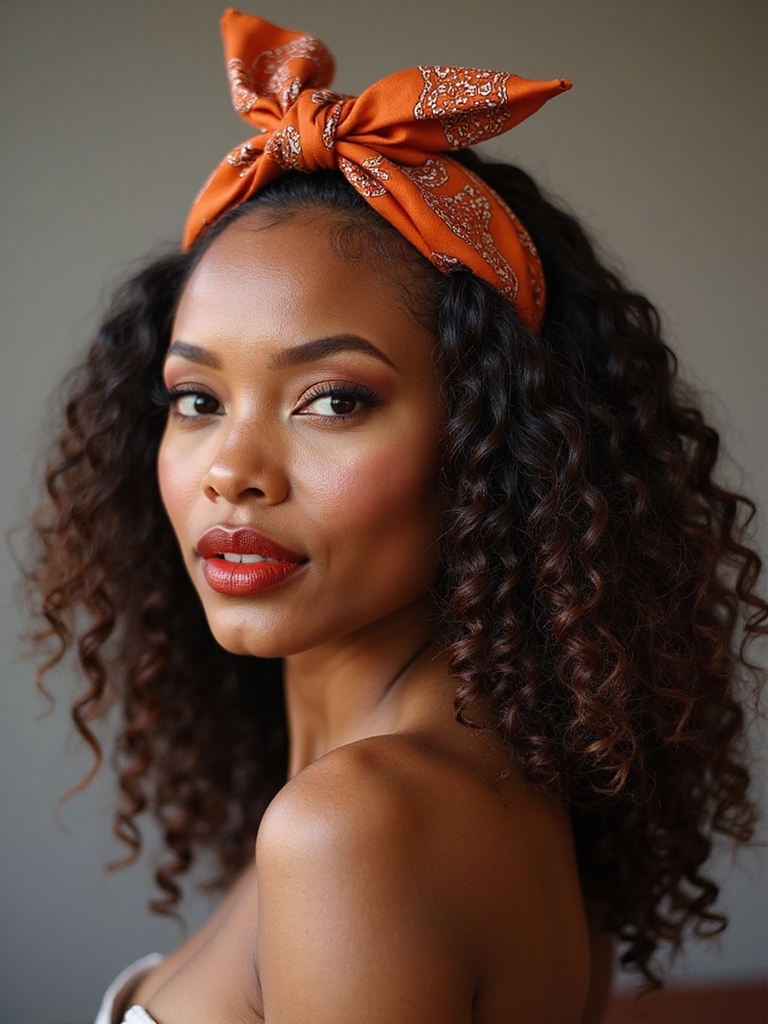 headband tuck and roll curlcraft