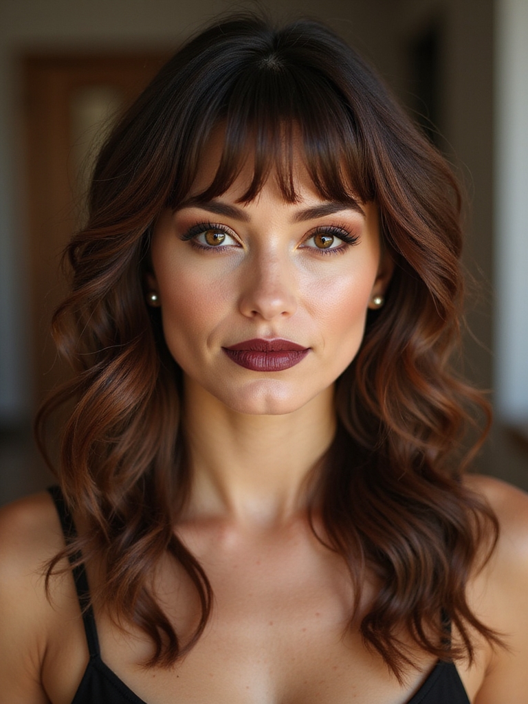 heatless airy wispy bangs