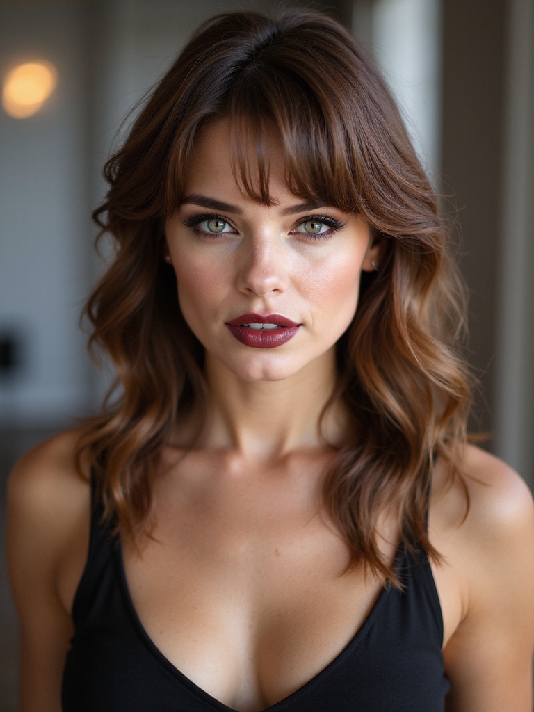 humidity proof sleek bangs routine