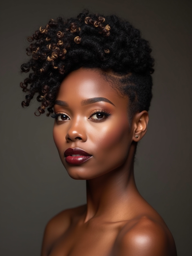 hydrated defined short puff