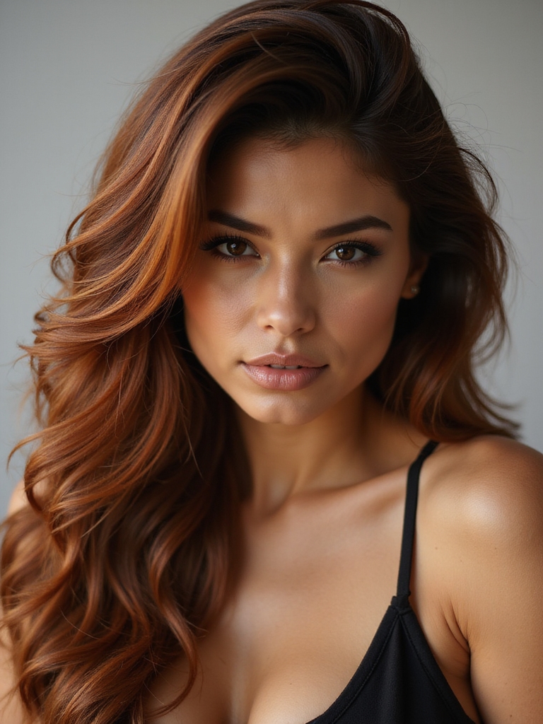 layers balance wispy fringe