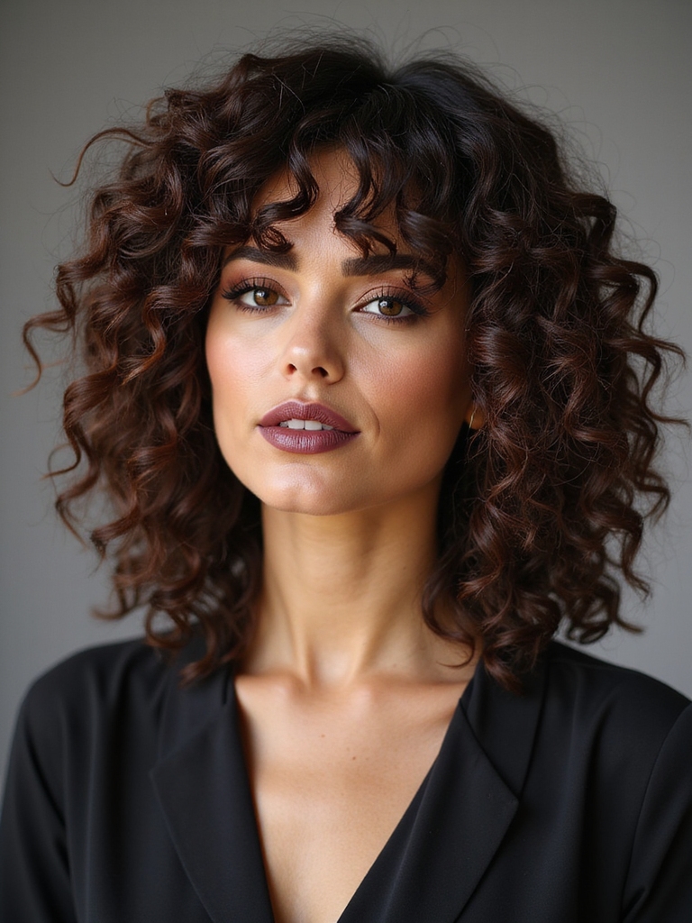 lightweight leave in finger shaped bangs
