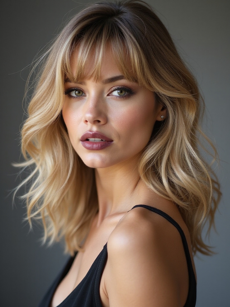 lightweight lift for wispy bangs