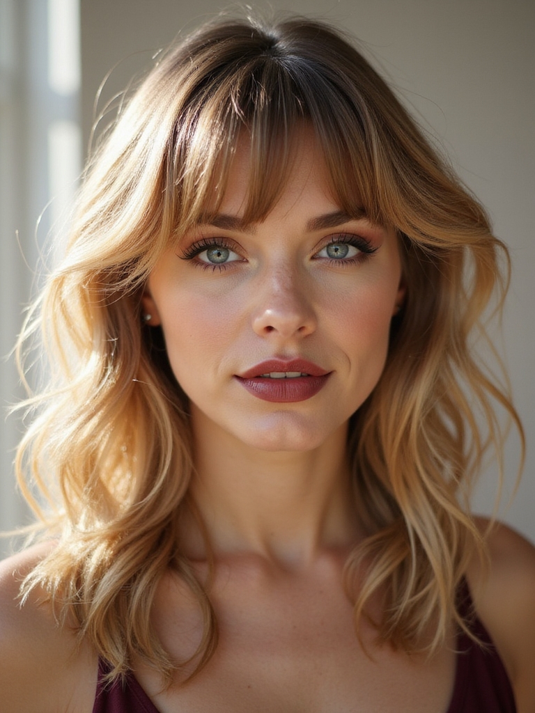 lightweight products for airy bangs