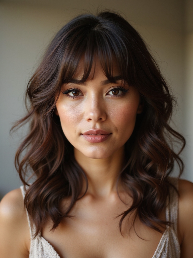 lightweight products for wispy bangs