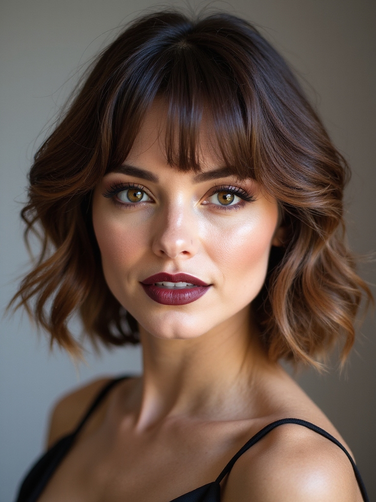 lightweight shine and texture