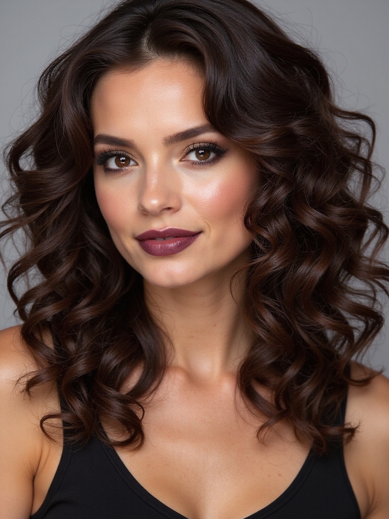 low heat protected curl styling