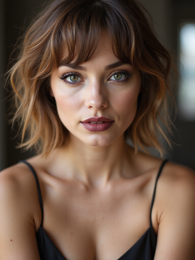 messy tousled salt spray texture