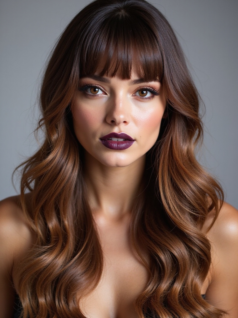 micro bangs flirt with locks