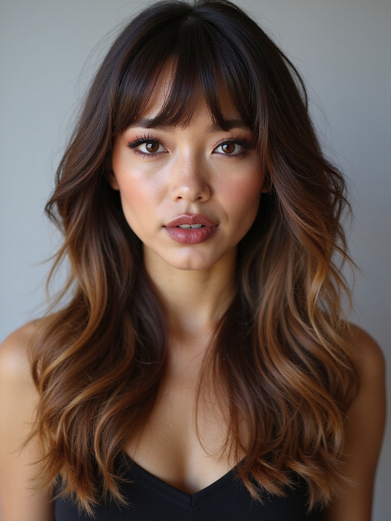 micro fringe with layers