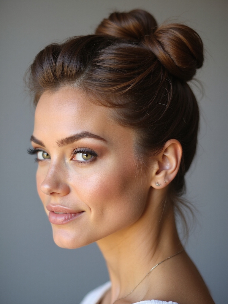 mini buns and knots