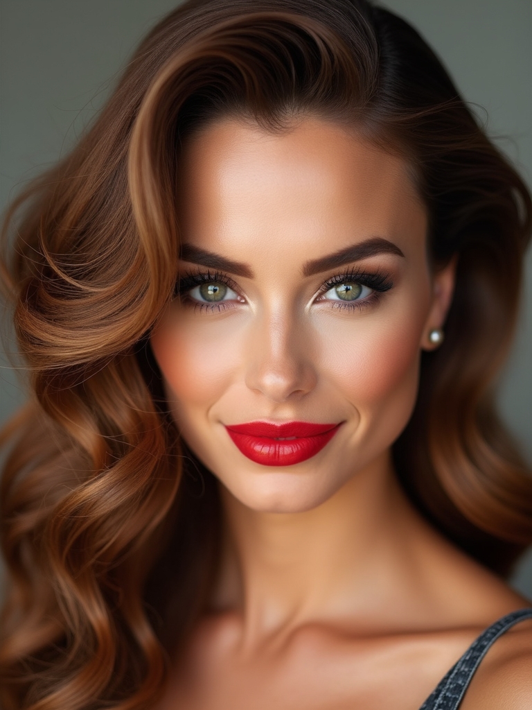 no heat twisted side part