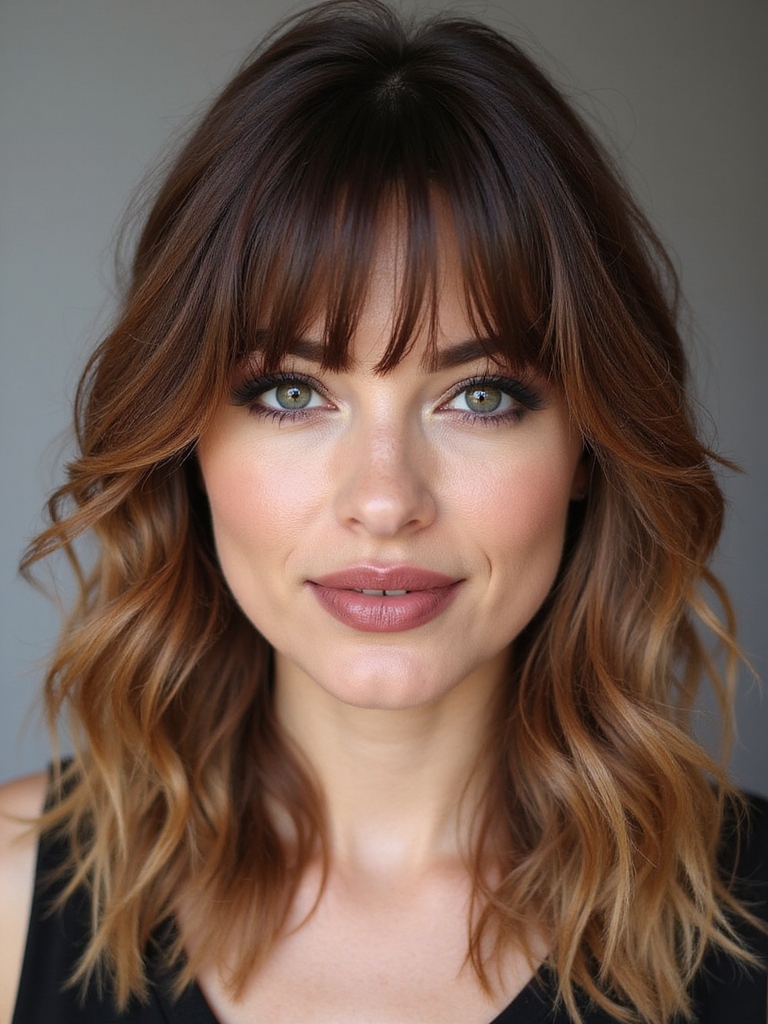 piecey micro bangs flair