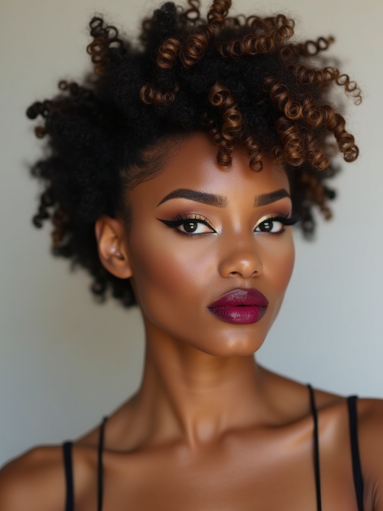 playful defined mini twist out