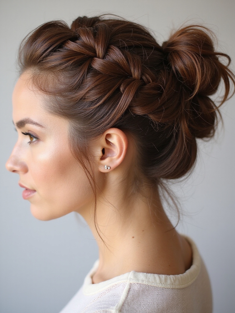 prep braid wrap secure