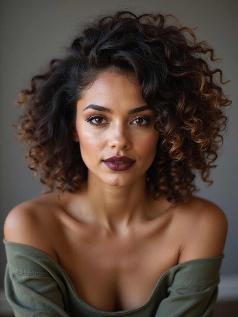 protective styles showcasing curls