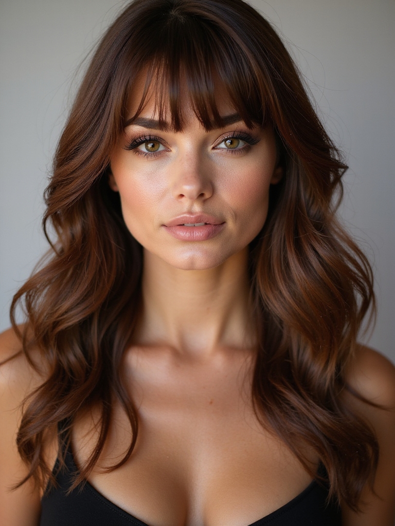quick wispy bangs refreshment routine