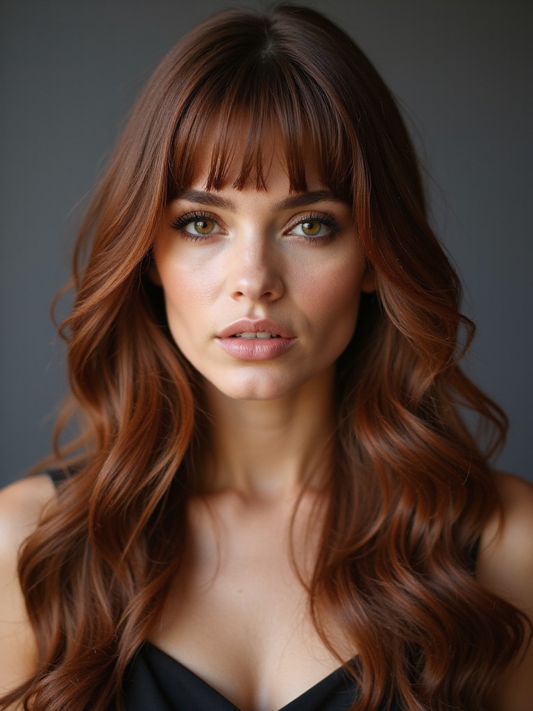 razor cut wispy micro fringe