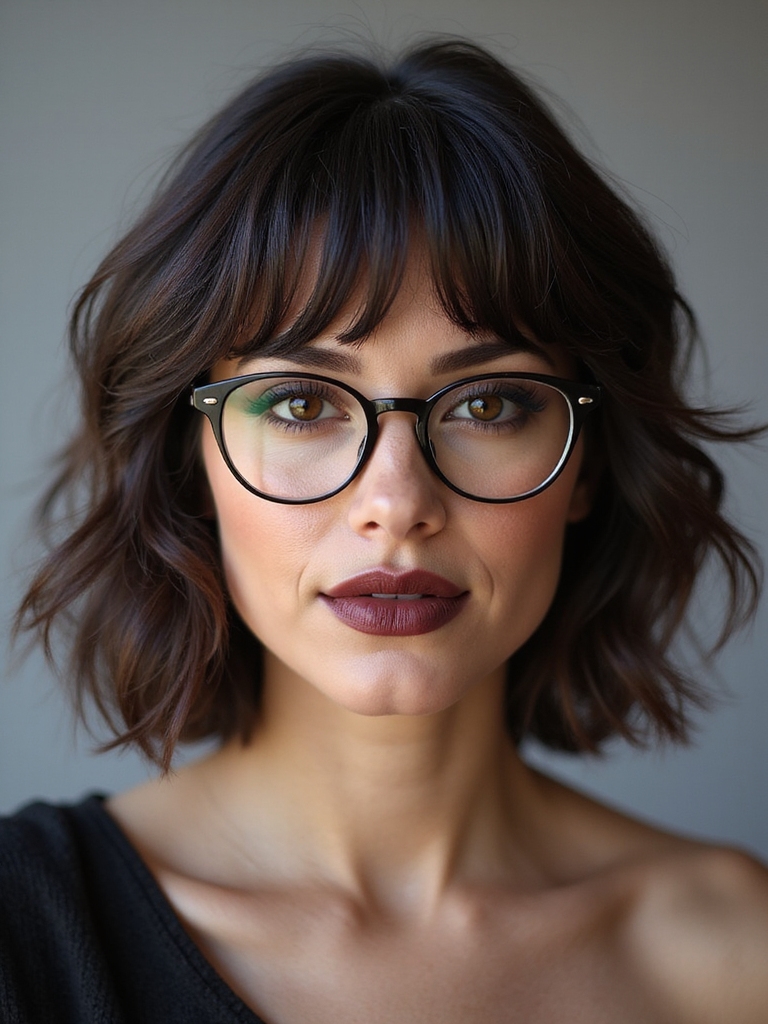 refresh limp bangs with dry shampoo