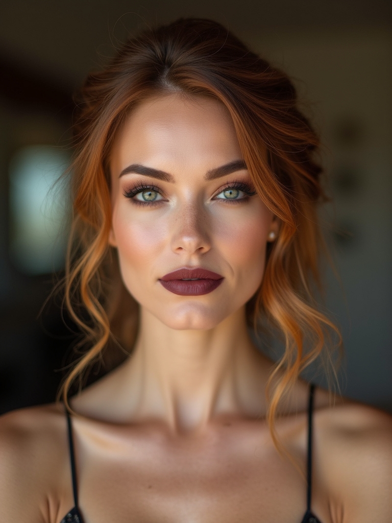 romantic twisted side bun