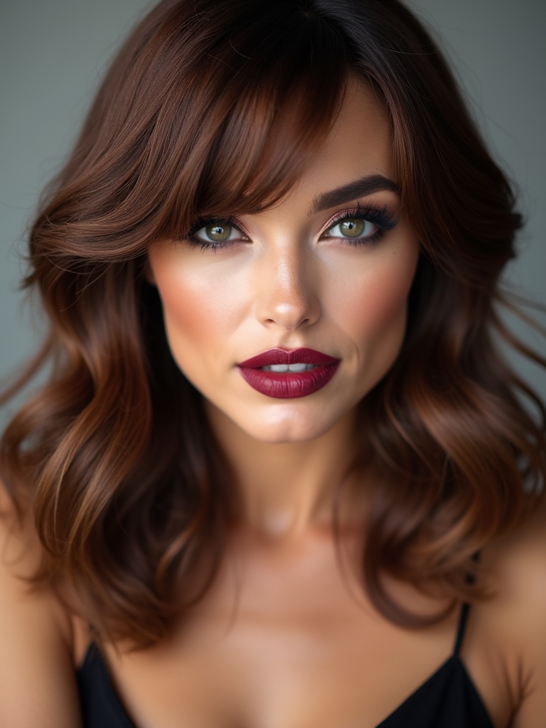 round brushed heat set swoop