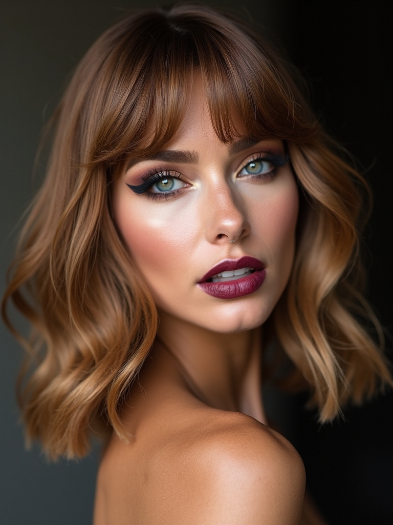 round brushed root lifted cool set ends