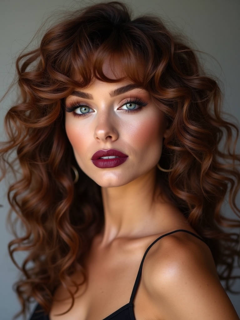 rounded face framing soft fringe