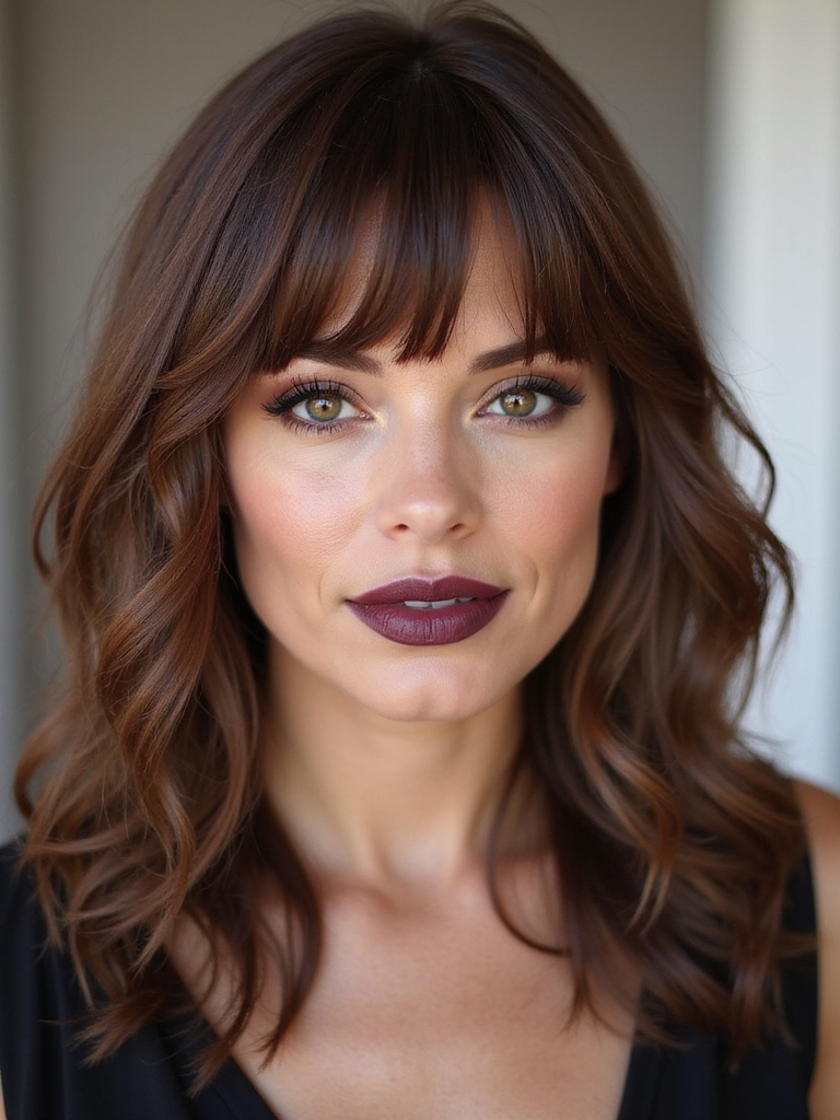 seasonal styling for layered hair