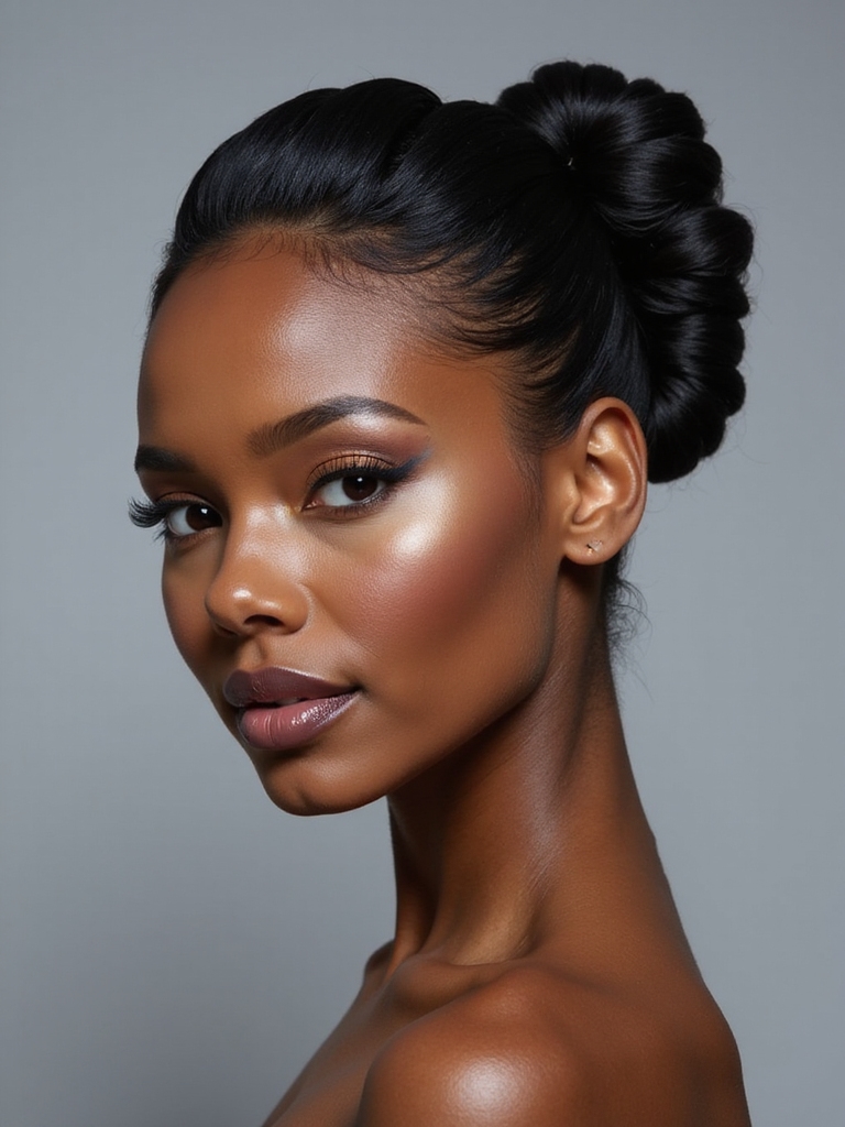 sharp sleek professional front twists