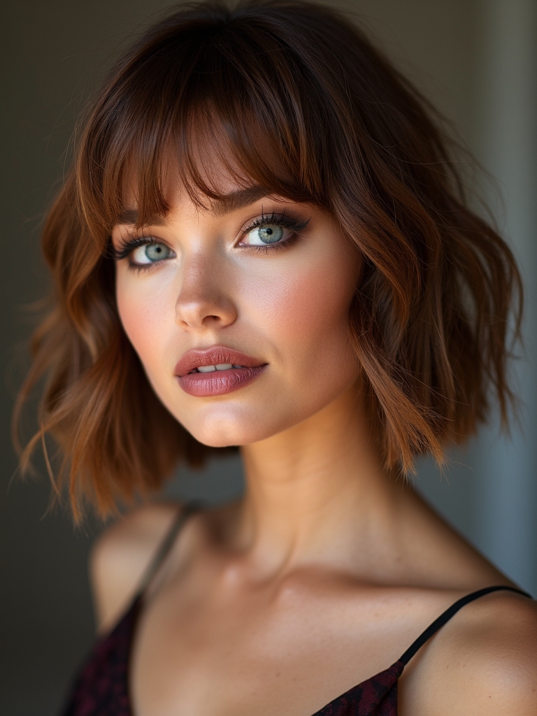 short side fringe chic