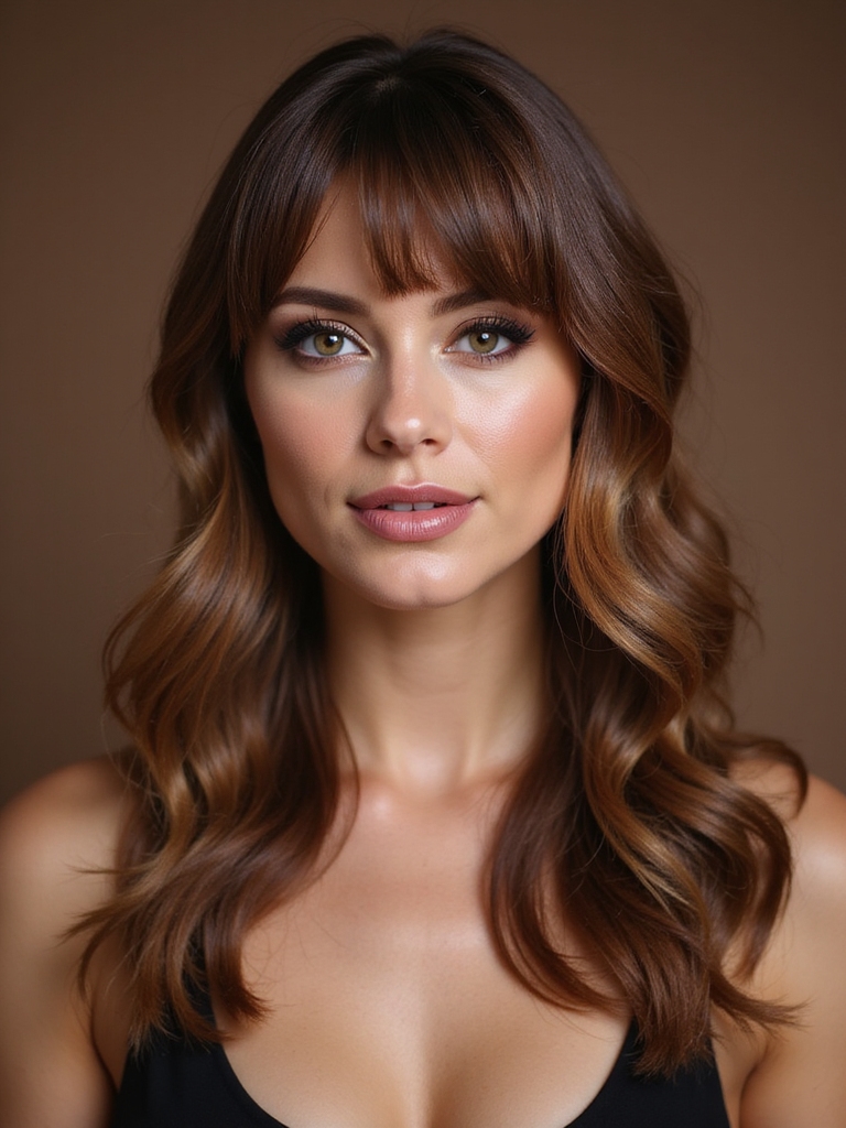 side bangs day to night