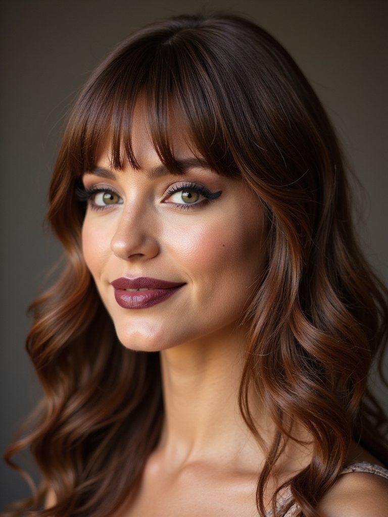 side swept bangs flatter faces