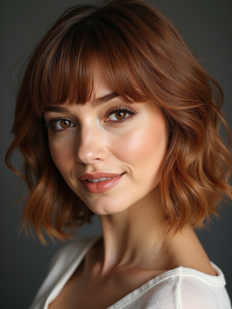 side swept wispy face lengthener