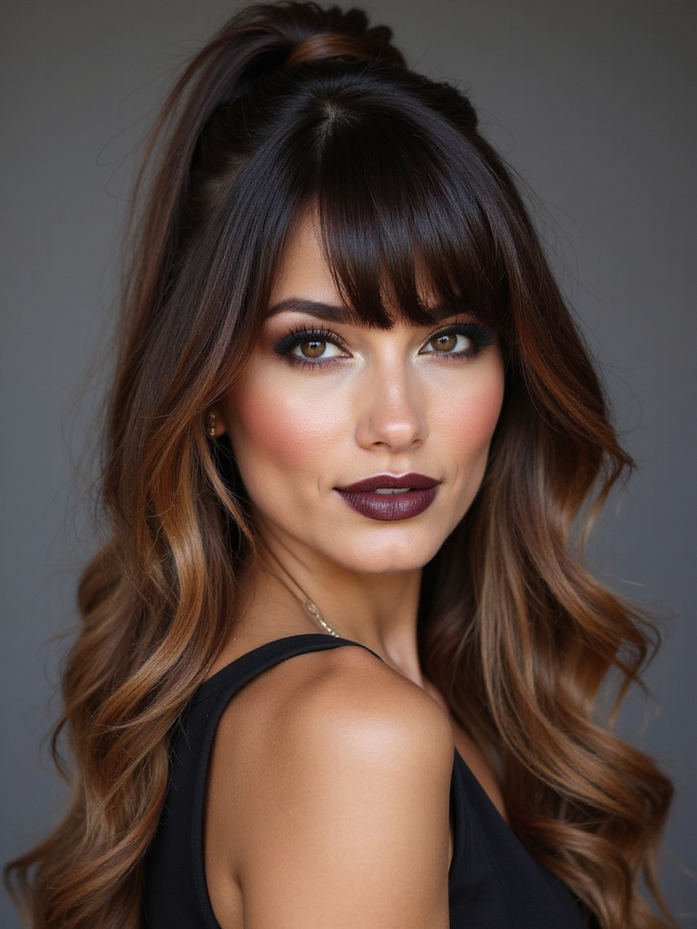 sleek wrapped ponytail tutorial