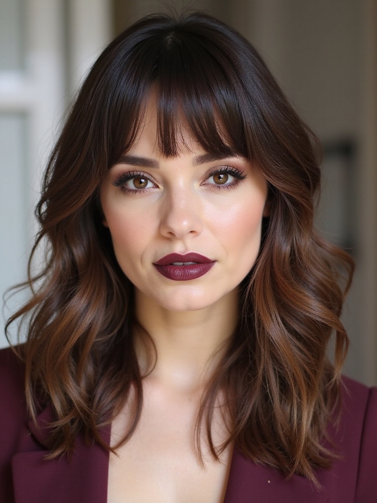 soft balayage with babylights